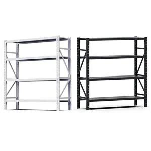 메탈포스 킹랙라이트 4단 철제선반 1500X400X1760