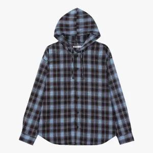 [대구백화점] [유솔(USALL)]기모플란넬 후드 체크 남방(ULYC25WZ3)