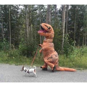 성인 공룡탈 공룡에어슈트 에어슈트 프레