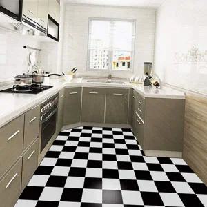 욕실 타일 스티커 방수 리폼 시트지 주방 타일 스티커 바닥 인테리어 베란다 현관 데코 벽지 셀프