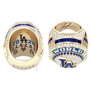 2024 다저스 우승 반지 MLB 월드시리즈 야구 오타니 야마모토 프리먼 베츠 챔피언링