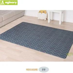 단면 라인다크 아기노리 디자인홈매트 중형 놀이매트 놀이방 홈매트