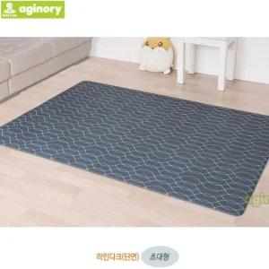 아기노리 단면 초대형 라인다크 디자인홈매트 놀이매트 놀이방 홈매트