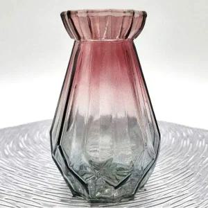 [골드스마일]화병 인테리어 거실 화분 유리화병 레드그레이