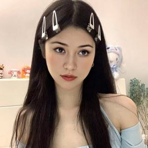 24 개/대 여자를위한 실버 금속 머리핀 여자 스타 헤어 클립 여러 스타일 원활한 Duckbill 클립 여자 헤어 액세서리