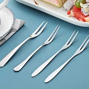 4개 과일 포크 디저트포크 스텐포크 티포크세트 (WFG1P06)