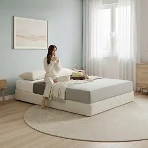 지베스 티안 패브릭파운데이션 침대 슈퍼싱글 SS+독립매트