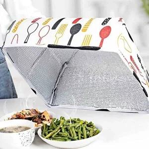 레드 밥상보 그릇덮개 식탁덮개 푸드커버 밥상덮개 (WFG1PYM)