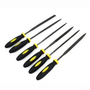 야슬이 석재 연마 수공구 조각 줄 야스리 6종세트 야슬이 쇠줄 철공용줄 조줄 철공줄