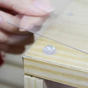 미끄럼방지 식탁 밀림방지 스티커 유리 도트 6mm 미끄럼방지 미끄럼방지도트