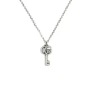 [구찌] YBB627757001(627757 J8400 0701) 마몬트GG 실버 목걸이_s