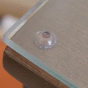 책상 식탁 밀림방지 스티커 유리 미끄럼방지 도트 9mm 미끄럼방지 미끄럼방지도트