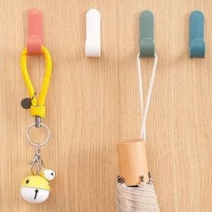 무타공 작은 모자 걸이 마스크 주방용품 부착 후크 4P 다용도걸이 모자걸이 벽옷걸이