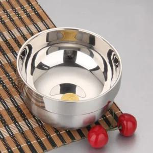 2중국그릇x2개 이중대접 냉면그릇 7x16cm 진공구조