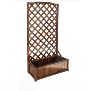 테라스 정원 방부목 울타리 파티션 화단 마당 텃밭