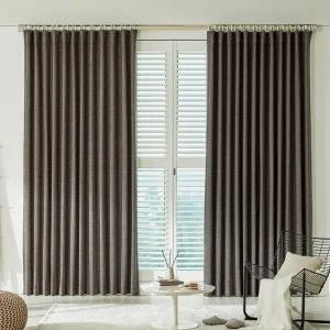 프리미엄 커튼 모카블랙 650 x (230/240) cm 코스트코 잡화마켓2511