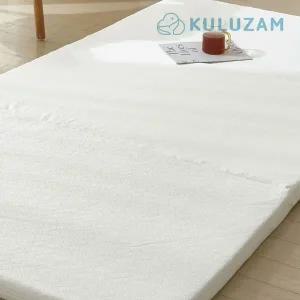 [오너클랜]쿠르잠 폼에어 접이식 토퍼 매트리스(Q) 쿨링화이트/