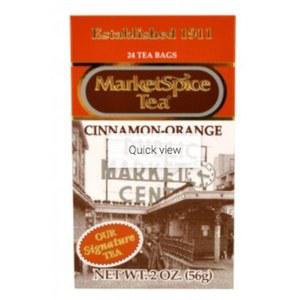 마켓스파이스 티백, 시나몬 오렌지, 24개들이, 56g