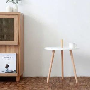 [마켓비]고품질 쇼파테이블 카페 티테이블 침대 소파 사이드테이블 쇼파...