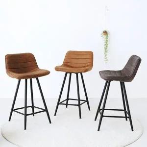 [마켓비]고품질 빈티지 홈바의자 높은 식탁의자 아일랜드 의자 체어 식탁...