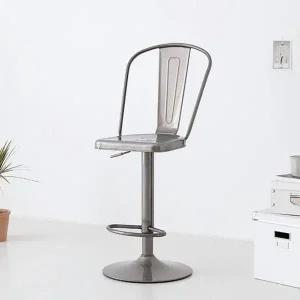 [마켓비]고품질 철제 높이조절 회전 홈바의자 카페 아일랜드 식탁의자 식...