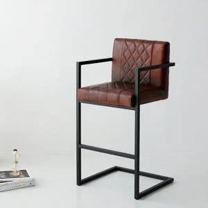 [마켓비]고품질 빈티지 홈바의자 아일랜드 식탁 의자 인테리어 체어 식탁...