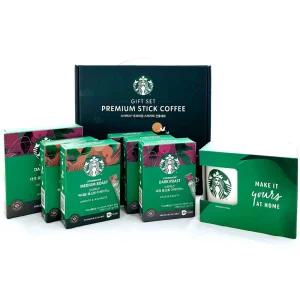 스타벅스 프리미엄 스틱커피 선물세트 (80스틱+화이트 머그컵)