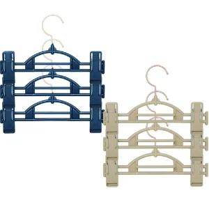 (3P) 바지걸이/옷거리/집게/옷걸이/치마/걸이/바지/청바지/옷가게/고리/기능성/집개/걸리/옷장/논슬립