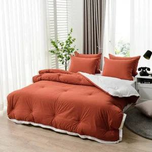 고밀도 순면 양털 극세사 겨울침구 차렵이불 베개세트 K이불1+베개커버2