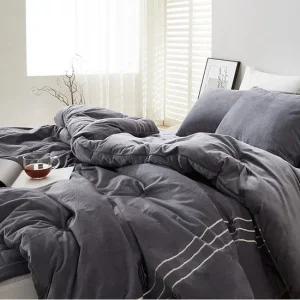 글로리 극세사 겨울침구 차렵이불 패드세트 K이불1+Q패드1+베개커버2