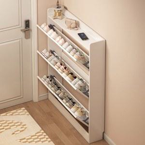 초슬림신발장 현관 좁은 공간 신발 문뒤 절약 신발정리 115CM 800 틈새신발장