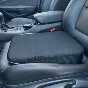 자동차 경사방석 키높이 운전 차량용 카방석 꼬리뼈 두툼한 시트 키높이방석 차량 블랙