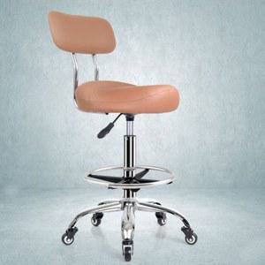 높은의자 키다리 높이조절 등받이 조용한 스탠딩 홈바체어 골드 칵 바의자 패드 철제 식탁