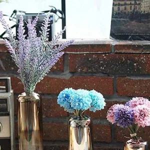 [골드스마일]모던 미니 유리 화병 인테리어 장식품 거실장식 골드와이어