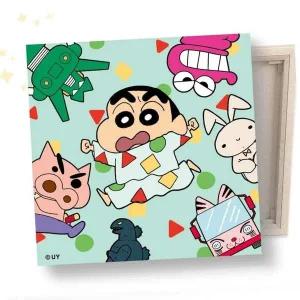 [골드스마일]십자수 알파웨이 14800 보석십자수 25x25 짱구의 파자마놀이