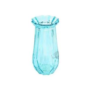 [골드스마일]인테리어 유리 화병 대 블루 인테리어화병 꽃병