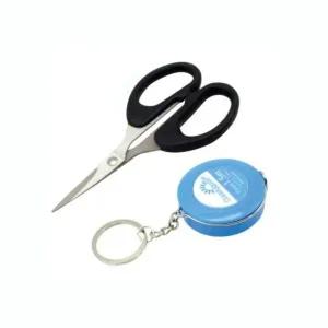 [골드스마일]재봉 작업 수예가위 줄자 세트 소 홈수예 수예줄자