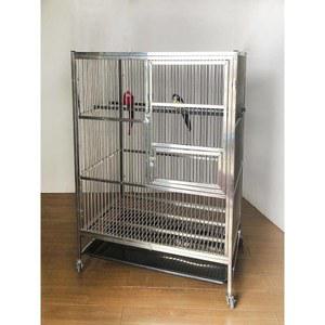 스텐 새장 대형 날림장 철제 유리 스텐새장 201 철판 이동장 업소용 철장 투명
