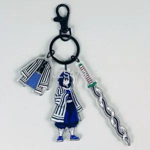  귀멸의칼날 사주 이구로 오바나이 아크릴 키링 귀칼 애니 굿즈 귀살대 일륜도 열쇠고리