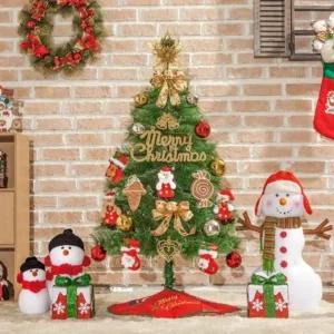 ( )눈꽃 트리 오너먼트 전구 세트 크리스마스 최고급 120cm