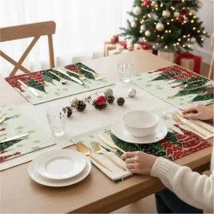 (옵션 GS003242 성탄절테이블매트)[이거찜] 크리스마스 테이블 매트 식탁매트 플레이스매트 성탄절 데코 소