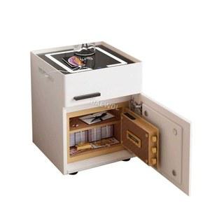 스마트 협탁 침대 무선 탁자 충전 조명 LED조명 무선충전 사이드테이블