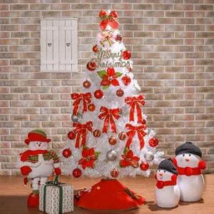 ( )150cm 카니발레드 화이트 풀세트 크리스마스트리