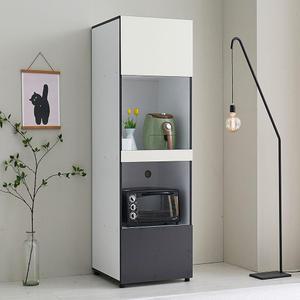 온가구 SJ504 아이보리 500 주방 멀티 다용도 수납장 렌지대 냉장고자리 전용 빌트인 거실 그릇장 광파전자