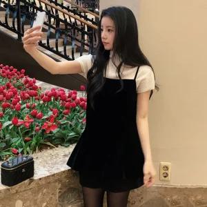 [요즘에] 카일벨벳뷔스티에원피스