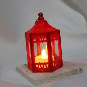 장식용 감성 케이스 카페 랜턴 레드 인테리어 소품