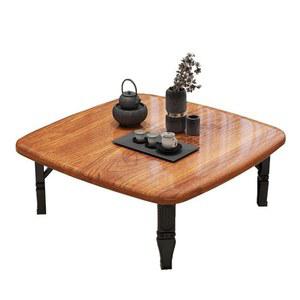 접이식 좌식 테이블 원목 원목좌식테이블 다과상 전통 80x40x35 소형 티테이블