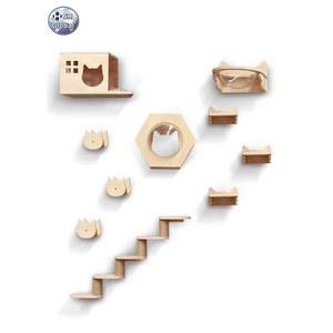 캣폴 선반 고양이 캣타워 세트 벽걸이 2 벽 캣워커