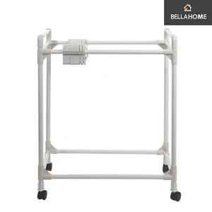 [벨라홈]벨라홈 1단 행거+바지걸이 세트