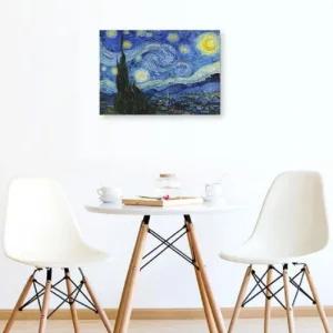 반고흐 별이 밤 그림 빛나는 액자